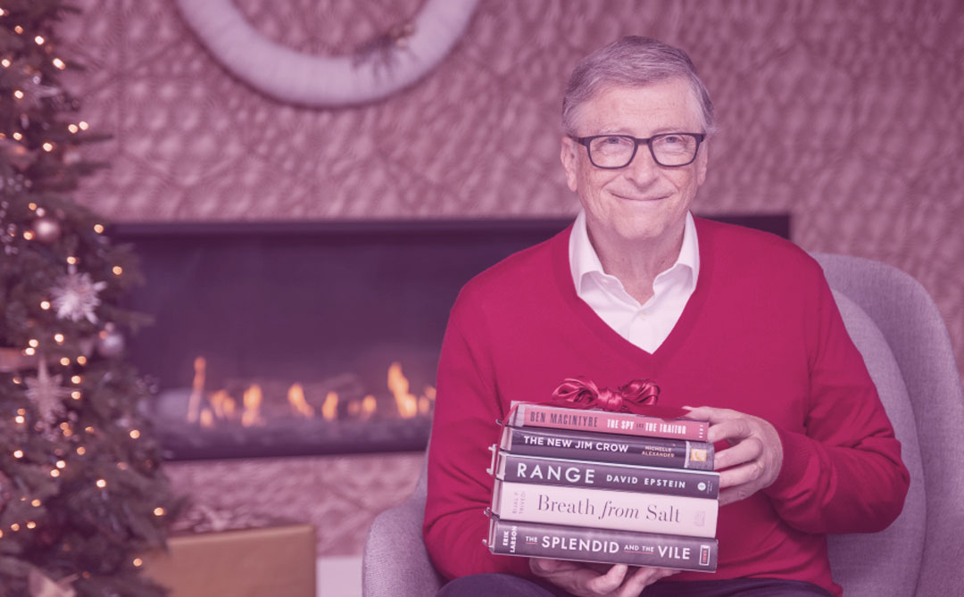 5 livros indicados por Bill Gates para ler ainda em 2020
