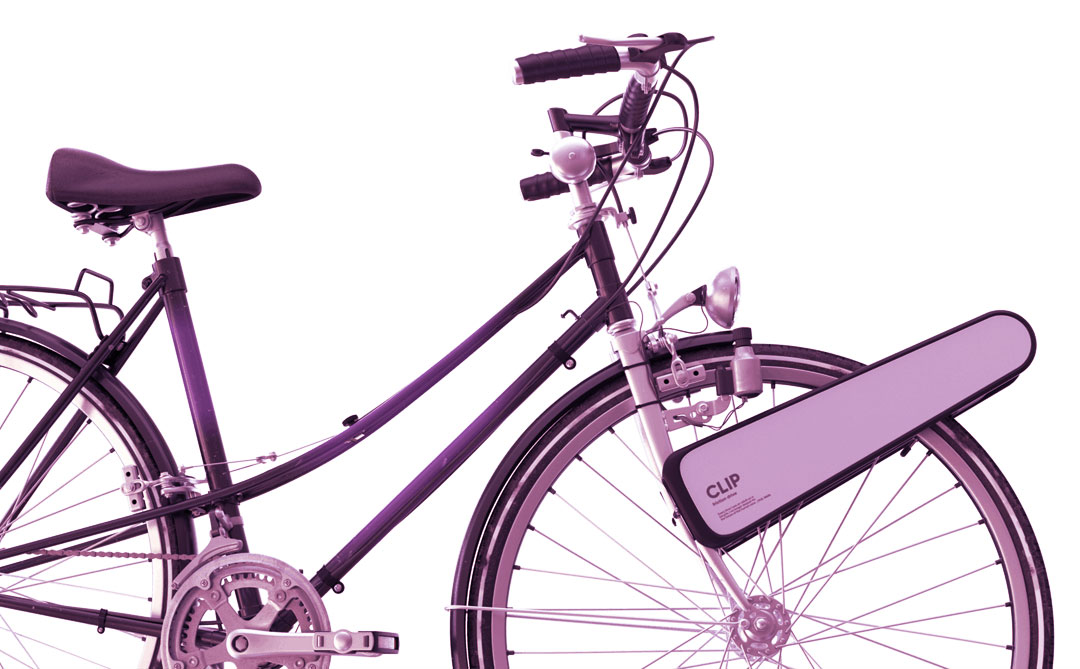 Clip: um dispositivo que transforma uma bicicleta comum em elétrica
