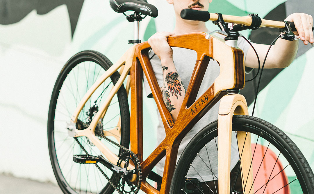 Astan Bike: Uma bicicleta plant-based criada em solo brasileiro