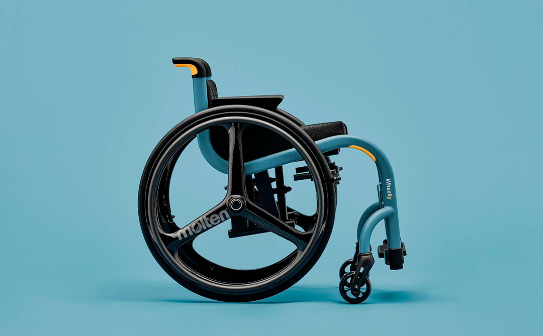 Wheeliy 2.0: Uma cadeira de rodas dobrável projetada para se mesclar com a cidade