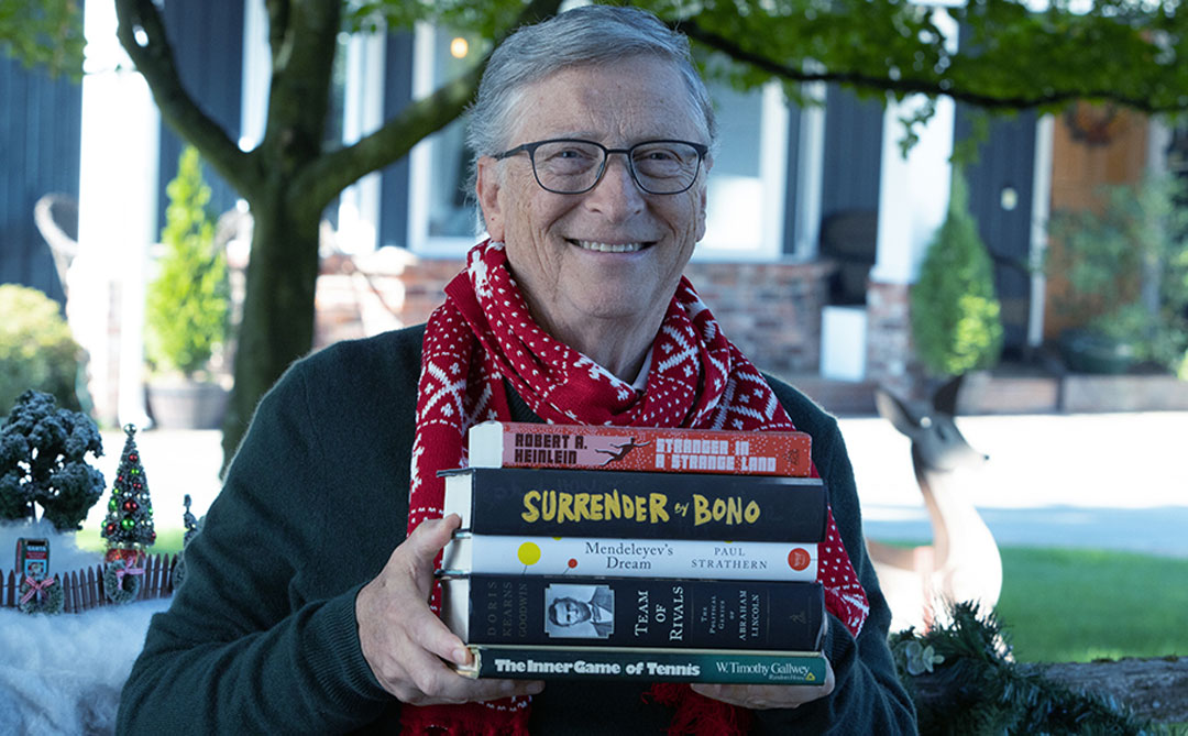 Bill Gates indica seus 5 livros favoritos da vida