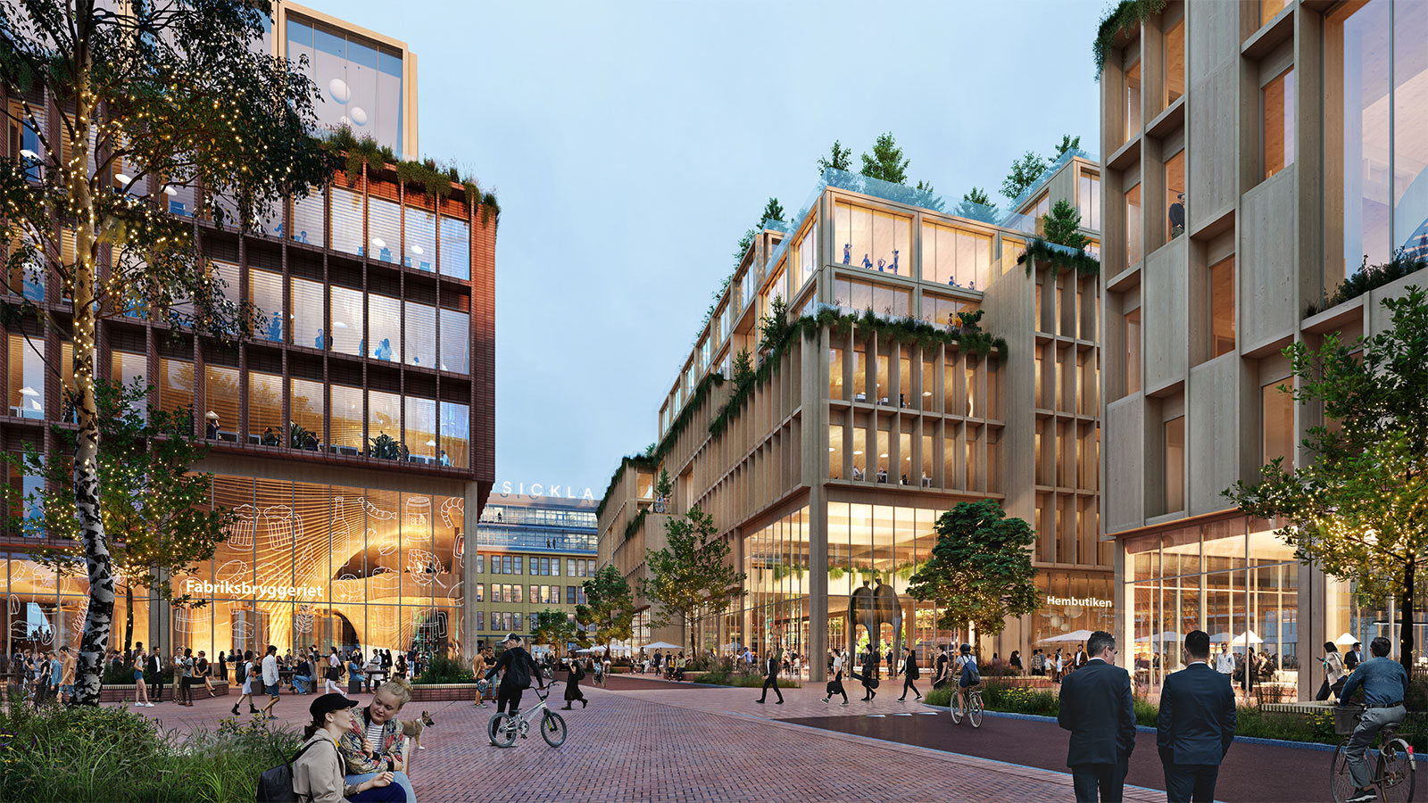 Estocolmo construirá a maior cidade de madeira do mundo
