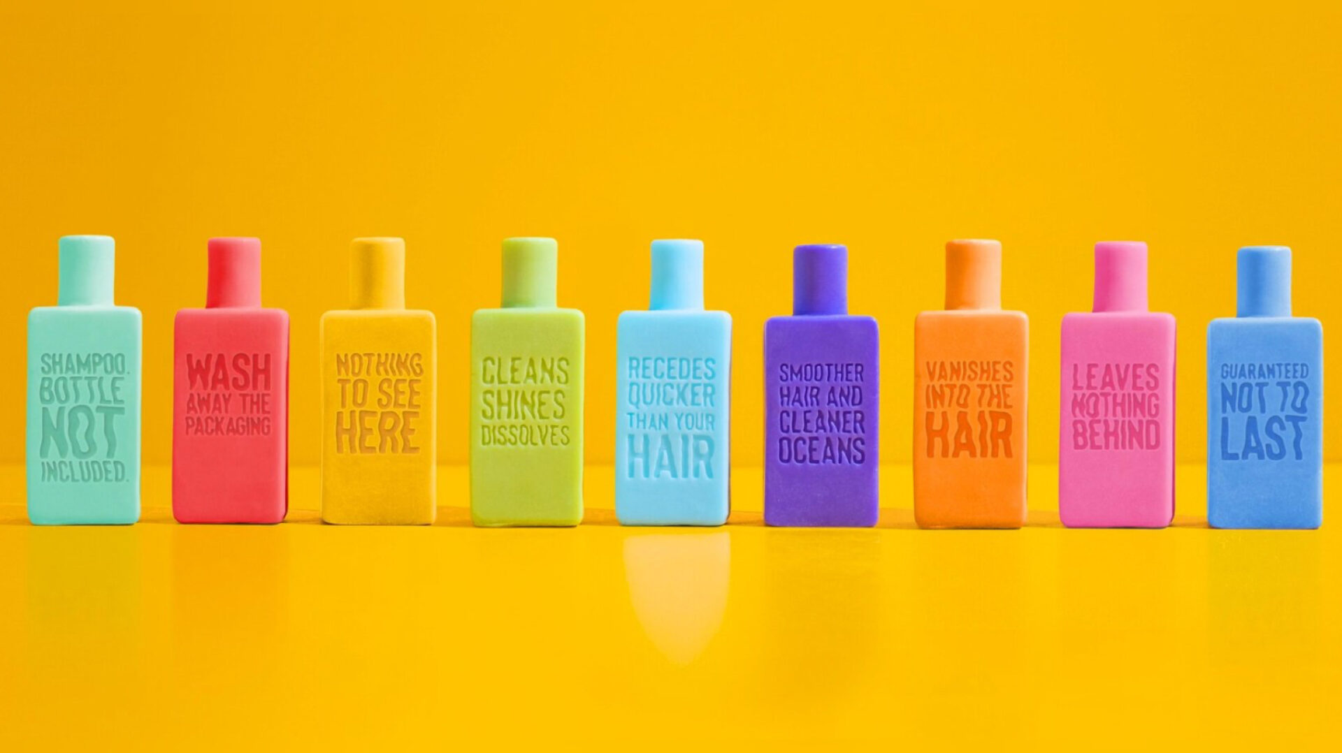 Garrafas dissolúveis transformam o mercado de shampoo sustentável