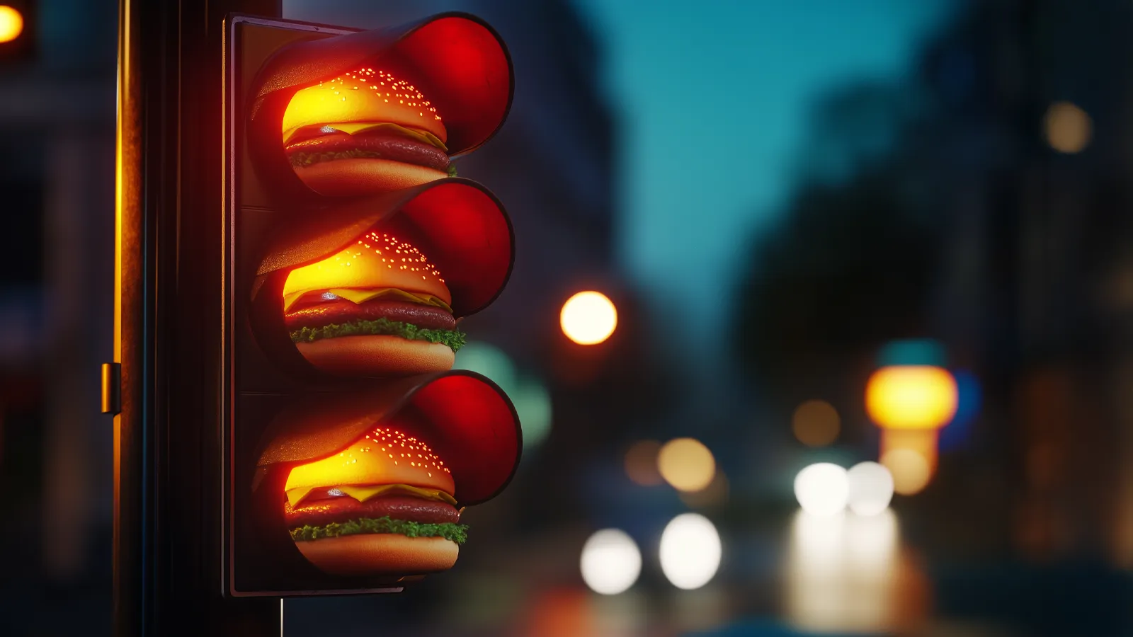 Trânsito, fast food e a nossa saúde