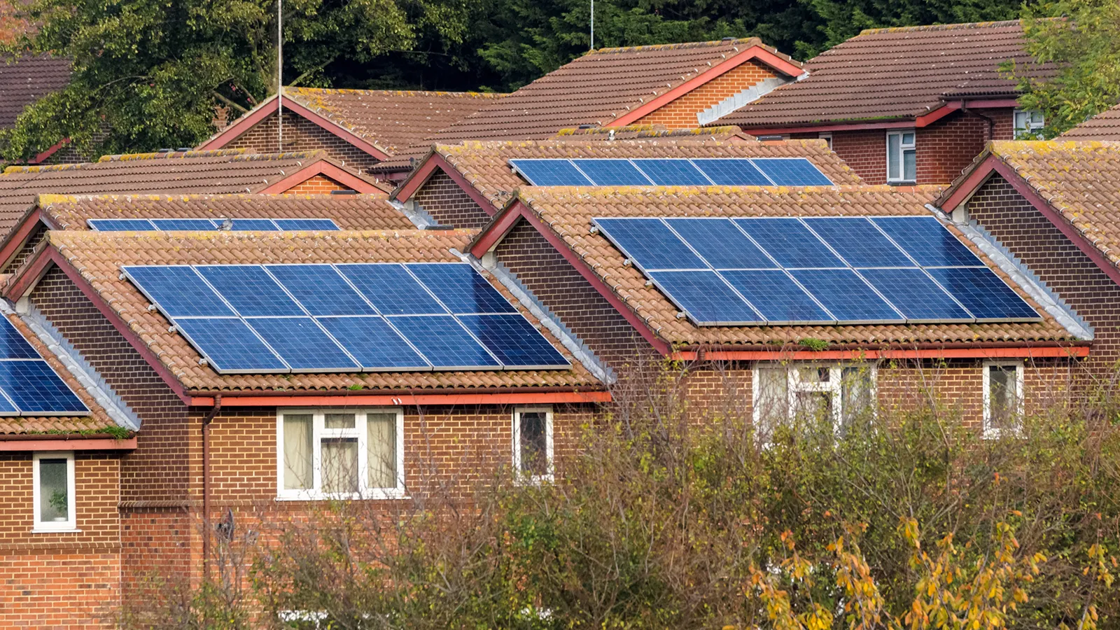 A partir de 2027, todas as casas novas na Inglaterra deverão ter energia solar