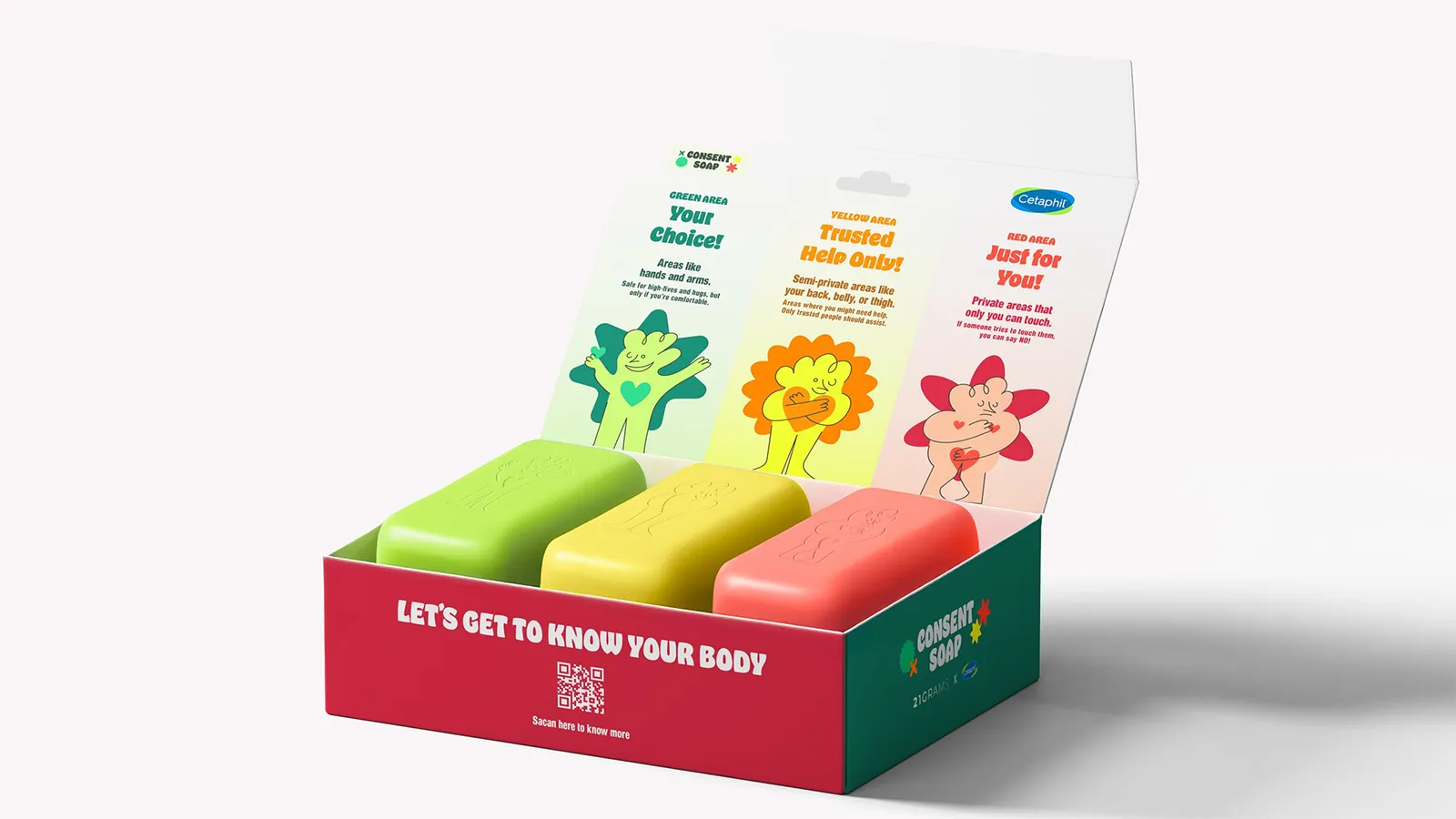 Consent Soap: o sabonete que ensina limites com cores e afeto