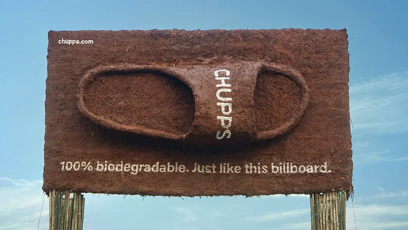 O outdoor biodegradável que desapareceu na chuva