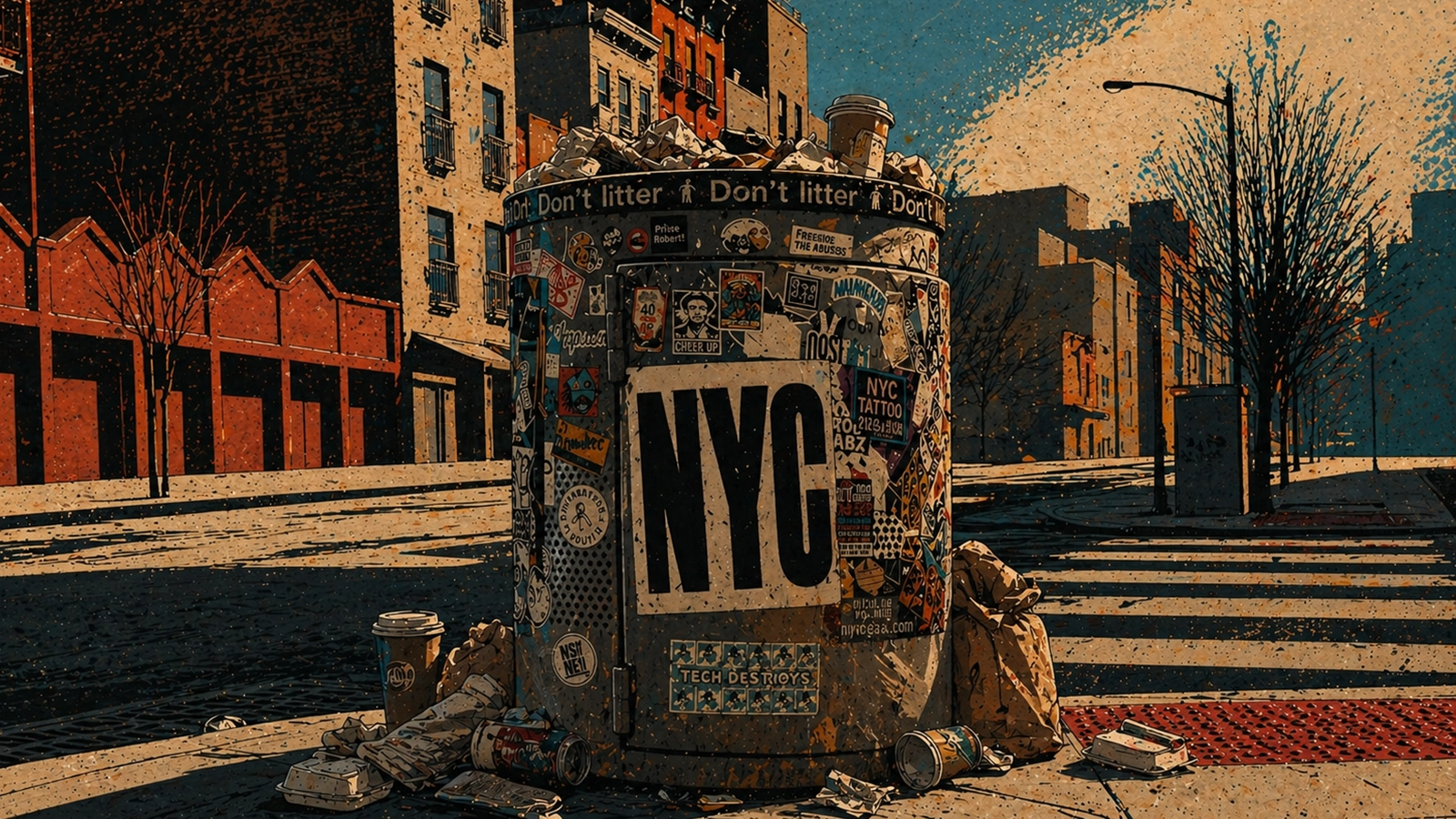 Como Nova York reinventou a forma de lidar com o próprio lixo ao longo do tempo