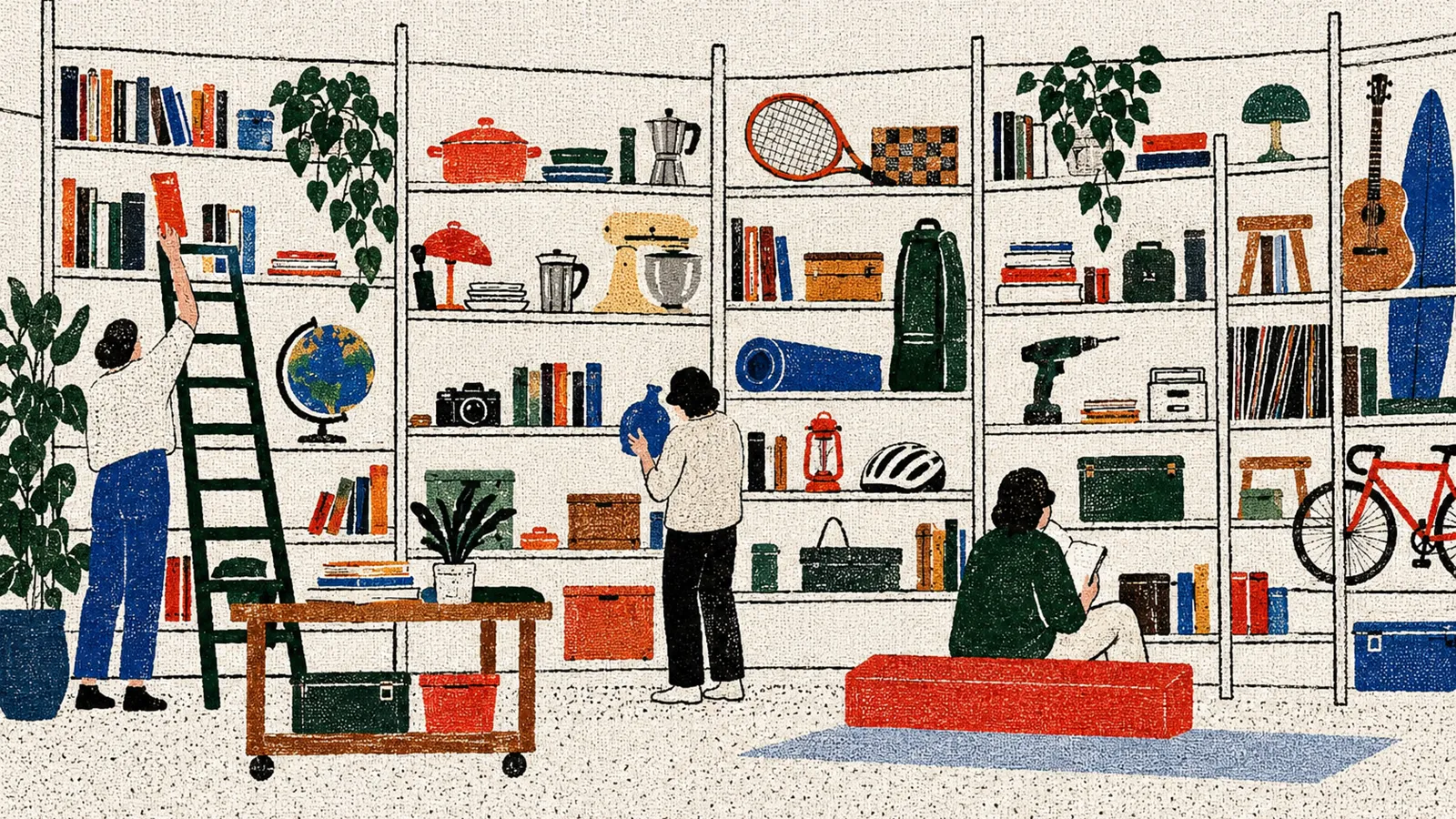 Muito além dos livros: 5 bibliotecas fora do comum